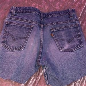 Levis Vintage Orange Tag shorts